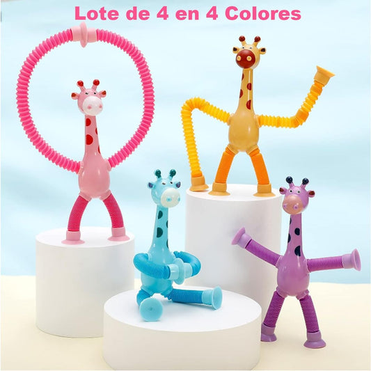 Jirafas Divertidas 4x1