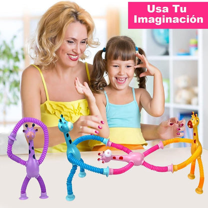 Jirafas Divertidas 4x1